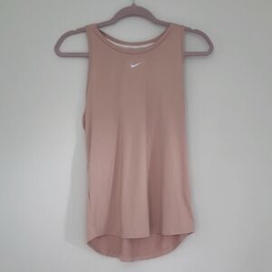 BRAND NEW WITH TAGS Nike Pink Sleeveless Racer Back Dri-fit Slim-fit Tank Top